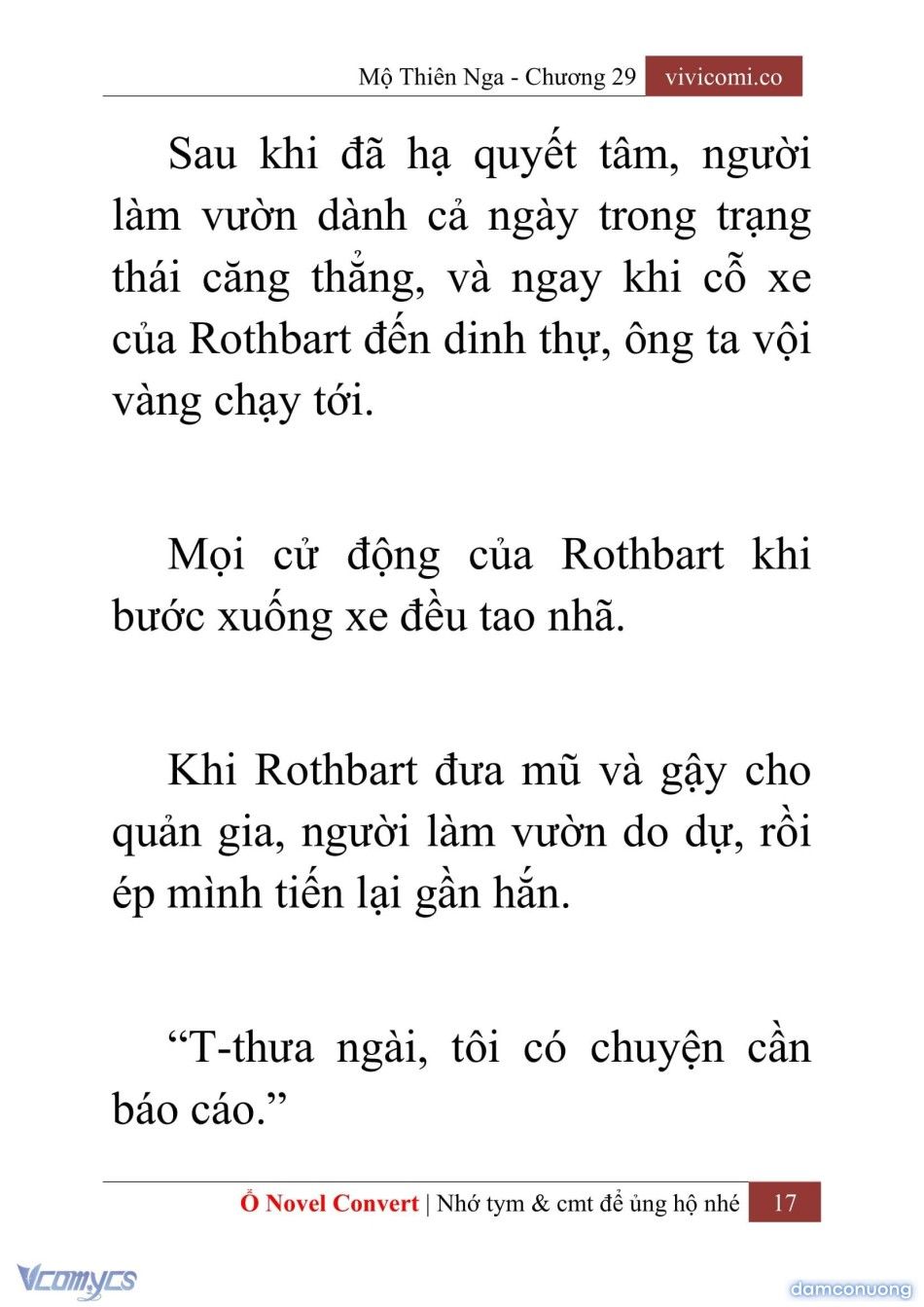 đọc truyện [novel] Mộ Thiên Nga Chương 29 ảnh 20 tại Thiên Thai Truyện