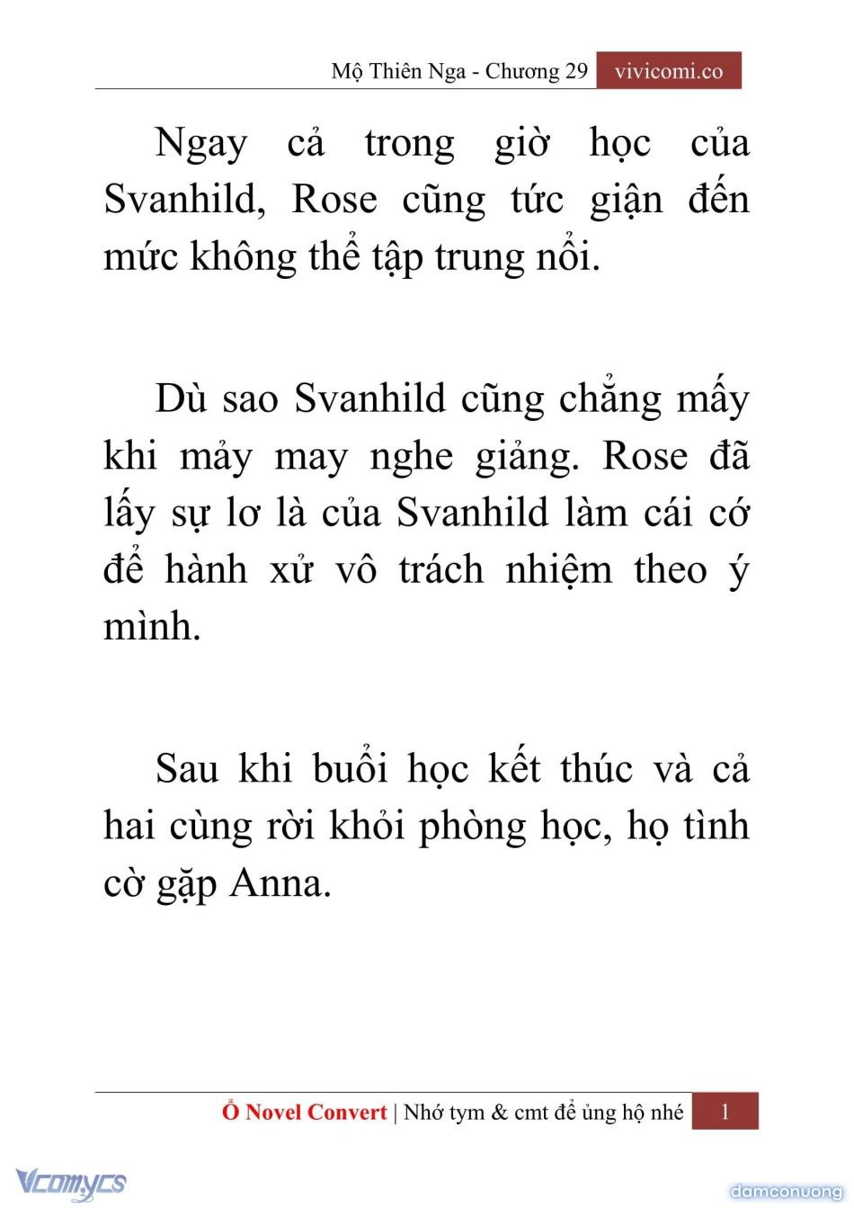 đọc truyện [novel] Mộ Thiên Nga Chương 29 ảnh 4 tại Thiên Thai Truyện
