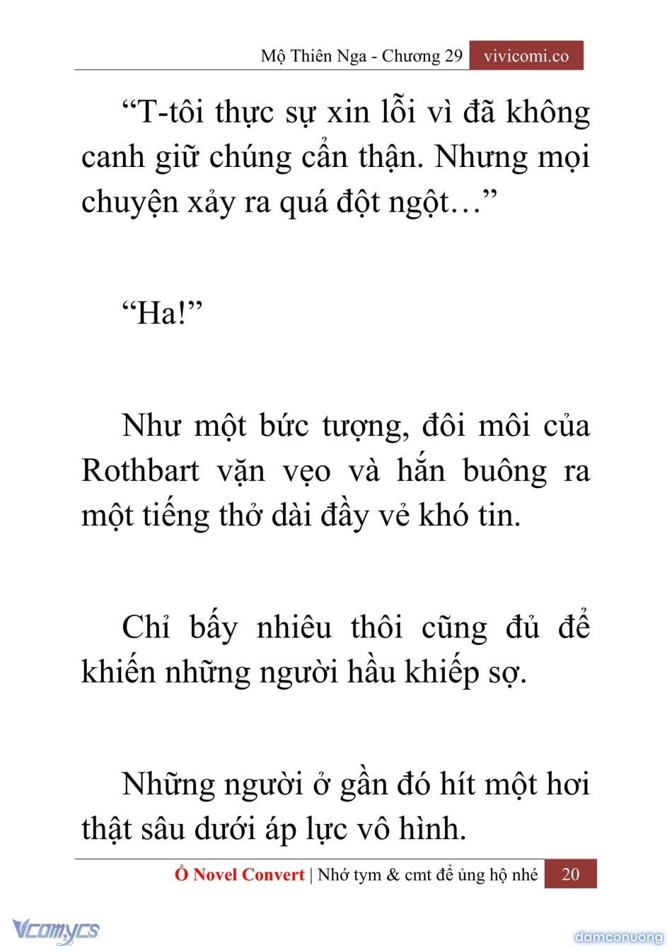 đọc truyện [novel] Mộ Thiên Nga Chương 29 ảnh 23 tại Thiên Thai Truyện