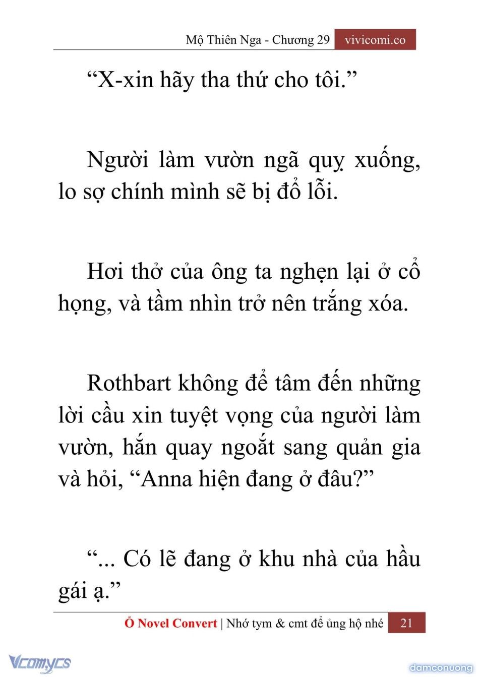 đọc truyện [novel] Mộ Thiên Nga Chương 29 ảnh 24 tại Thiên Thai Truyện