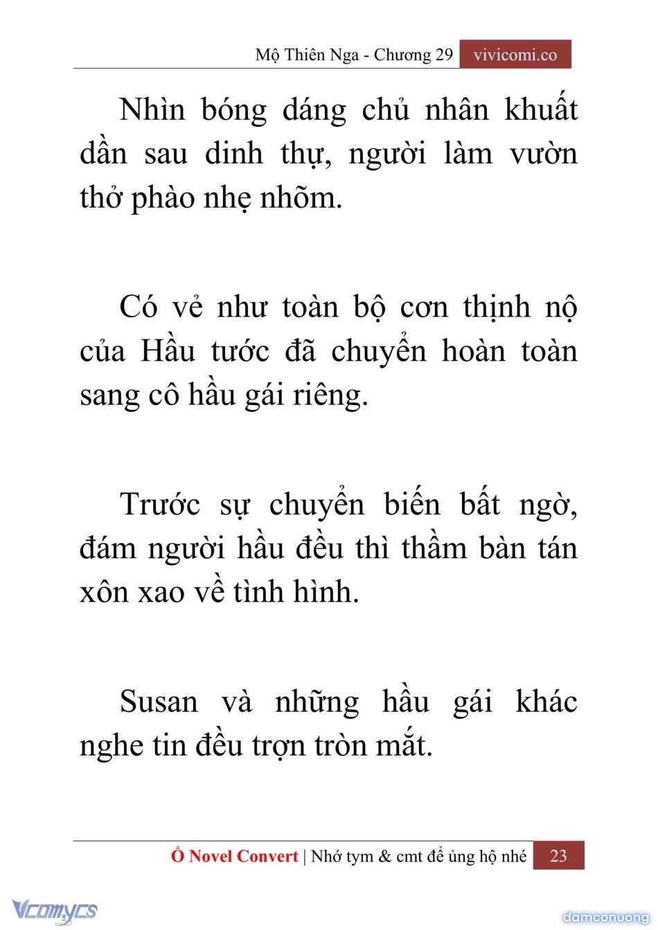 đọc truyện [novel] Mộ Thiên Nga Chương 29 ảnh 26 tại Thiên Thai Truyện