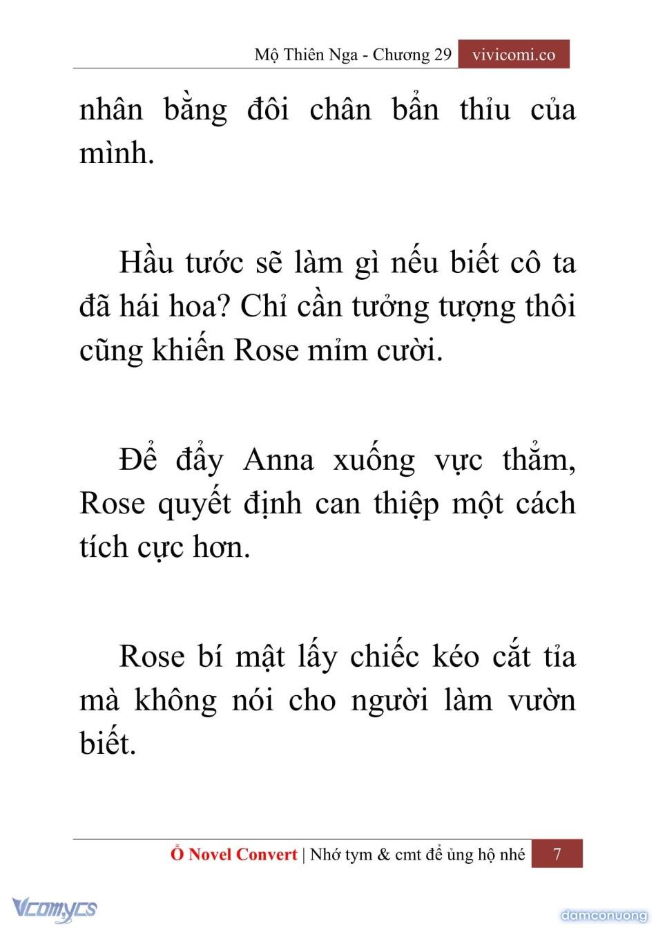 đọc truyện [novel] Mộ Thiên Nga Chương 29 ảnh 10 tại Thiên Thai Truyện