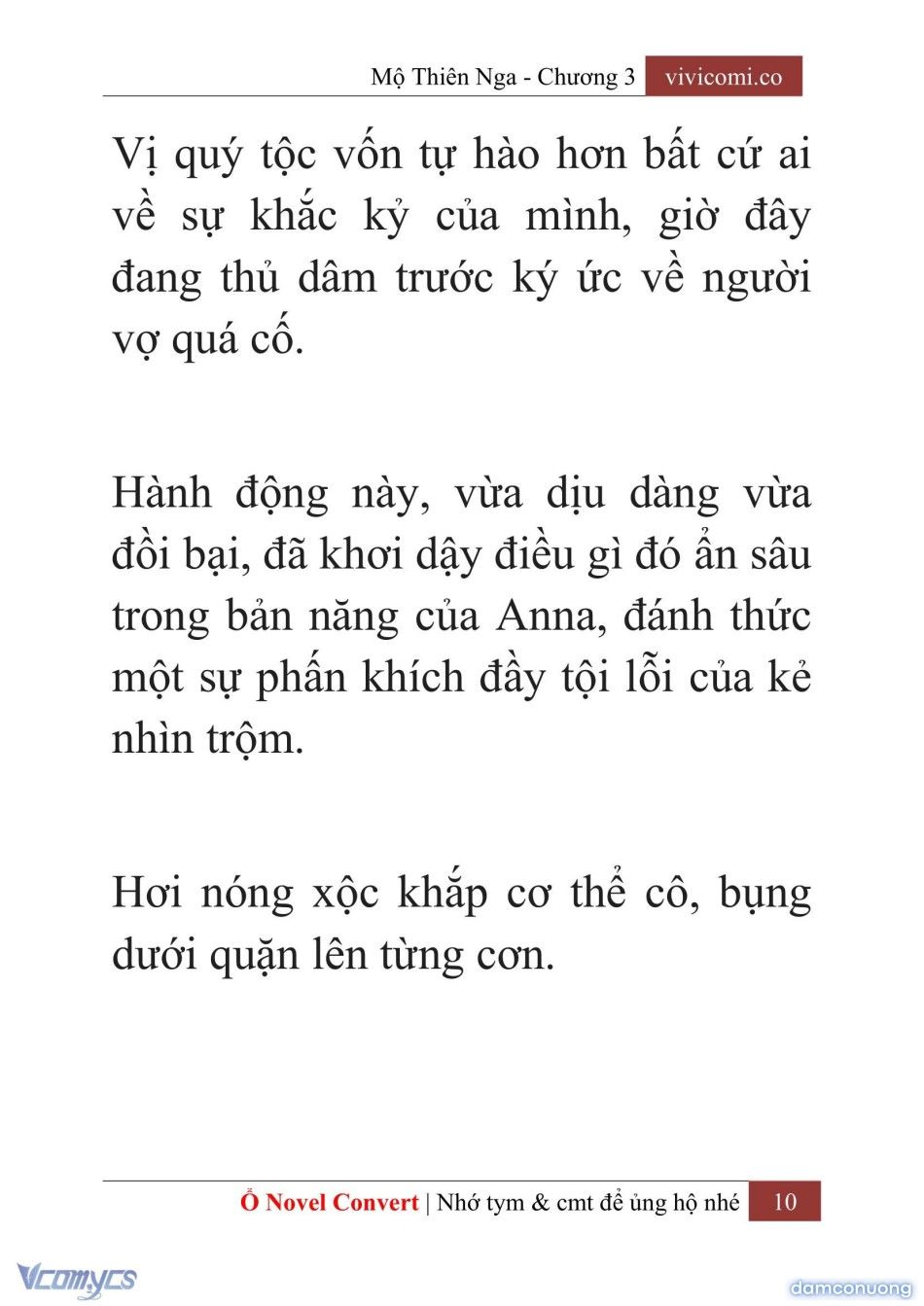 đọc truyện [novel] Mộ Thiên Nga Chương 3 ảnh 13 tại Thiên Thai Truyện