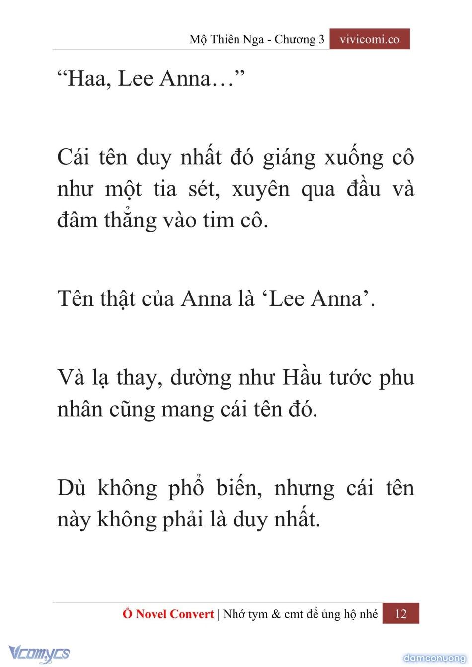 đọc truyện [novel] Mộ Thiên Nga Chương 3 ảnh 15 tại Thiên Thai Truyện