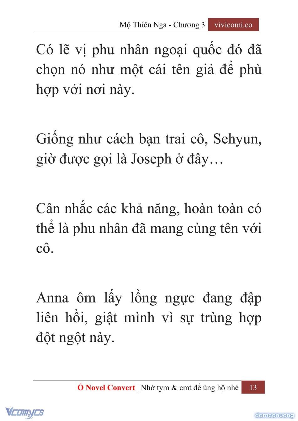 đọc truyện [novel] Mộ Thiên Nga Chương 3 ảnh 16 tại Thiên Thai Truyện