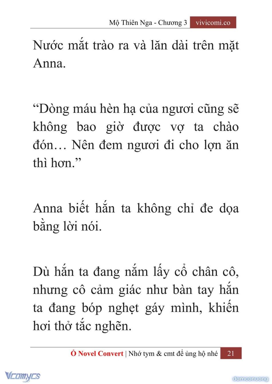 đọc truyện [novel] Mộ Thiên Nga Chương 3 ảnh 24 tại Thiên Thai Truyện