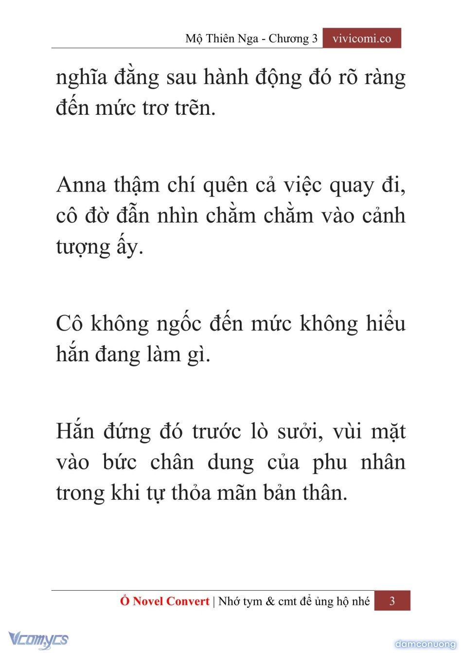 đọc truyện [novel] Mộ Thiên Nga Chương 3 ảnh 6 tại Thiên Thai Truyện