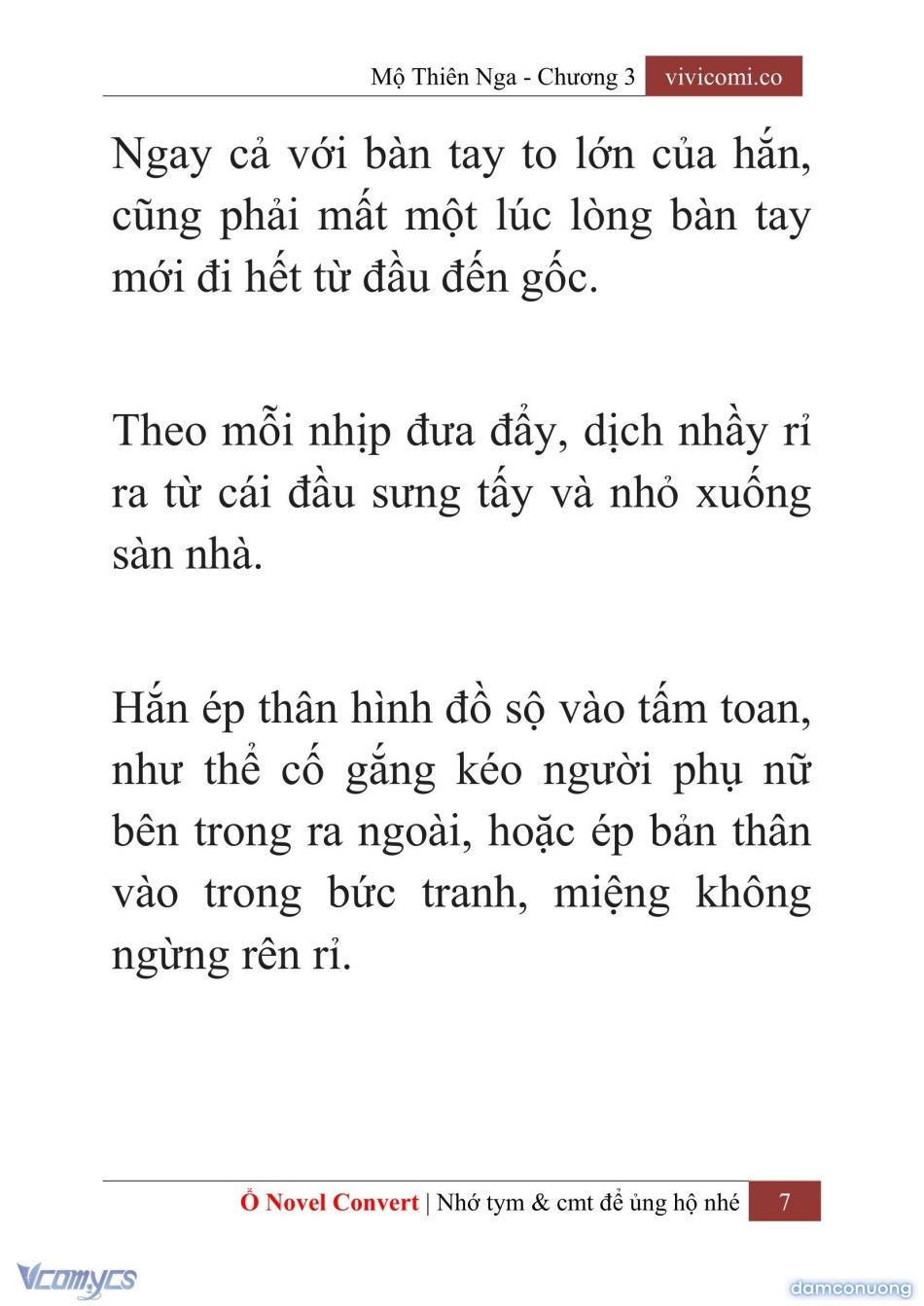 đọc truyện [novel] Mộ Thiên Nga Chương 3 ảnh 10 tại Thiên Thai Truyện