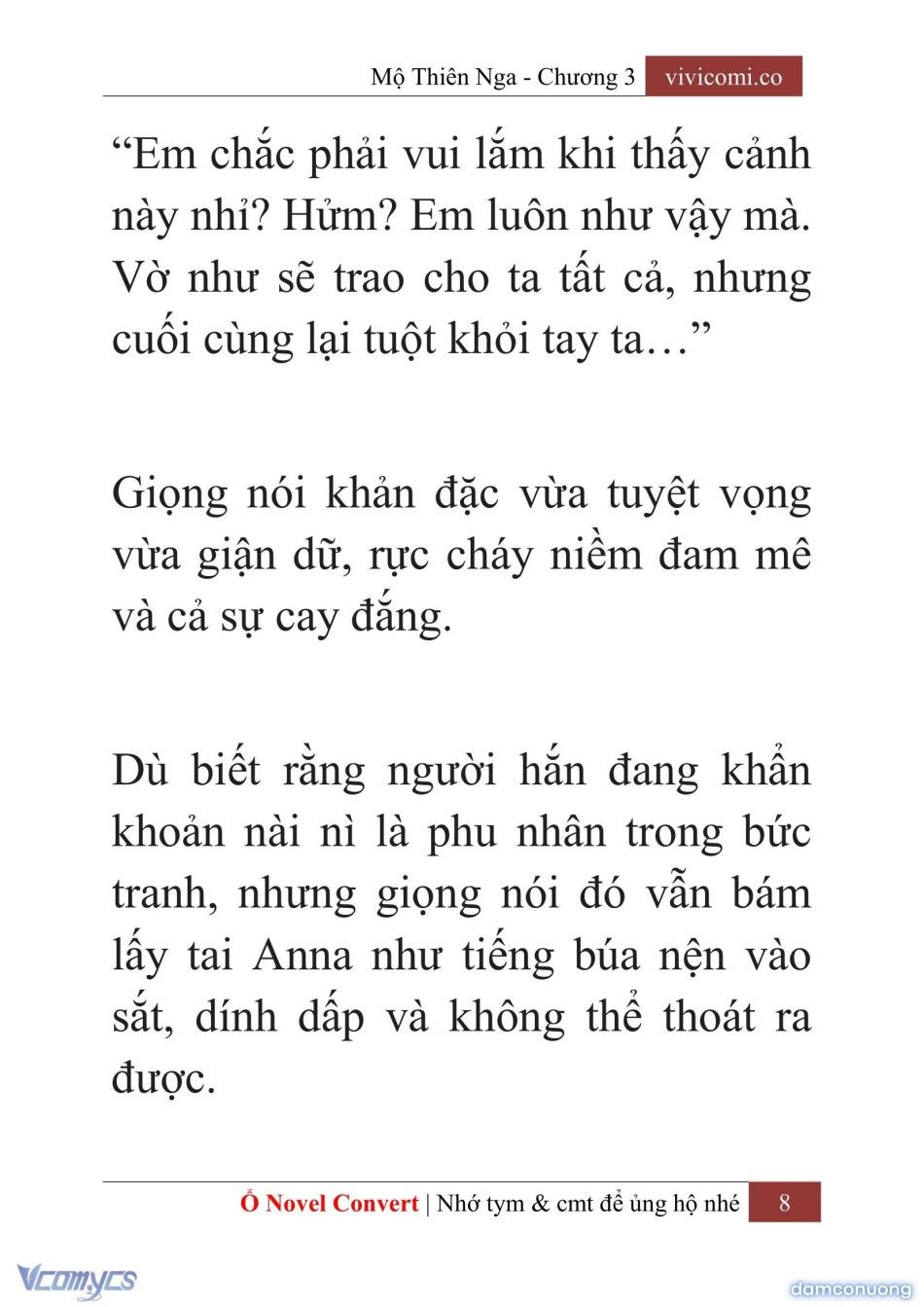 đọc truyện [novel] Mộ Thiên Nga Chương 3 ảnh 11 tại Thiên Thai Truyện