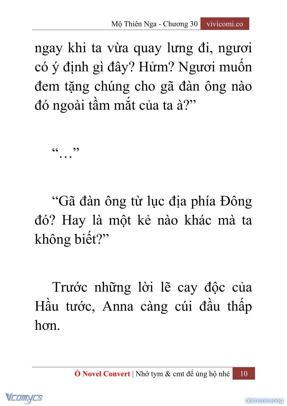 đọc truyện [novel] Mộ Thiên Nga Chương 30 ảnh 13 tại Thiên Thai Truyện