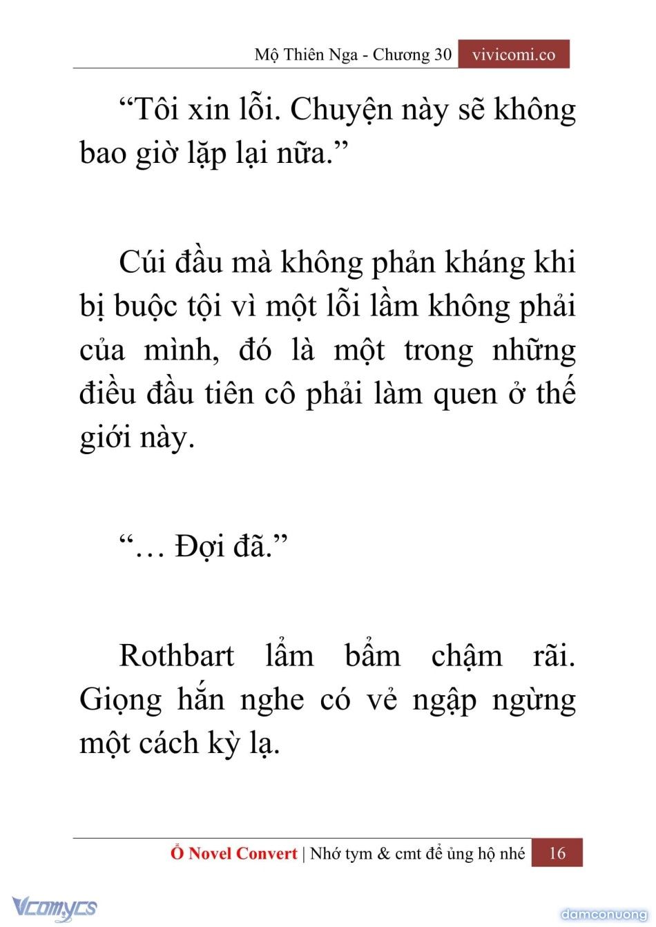 đọc truyện [novel] Mộ Thiên Nga Chương 30 ảnh 19 tại Thiên Thai Truyện