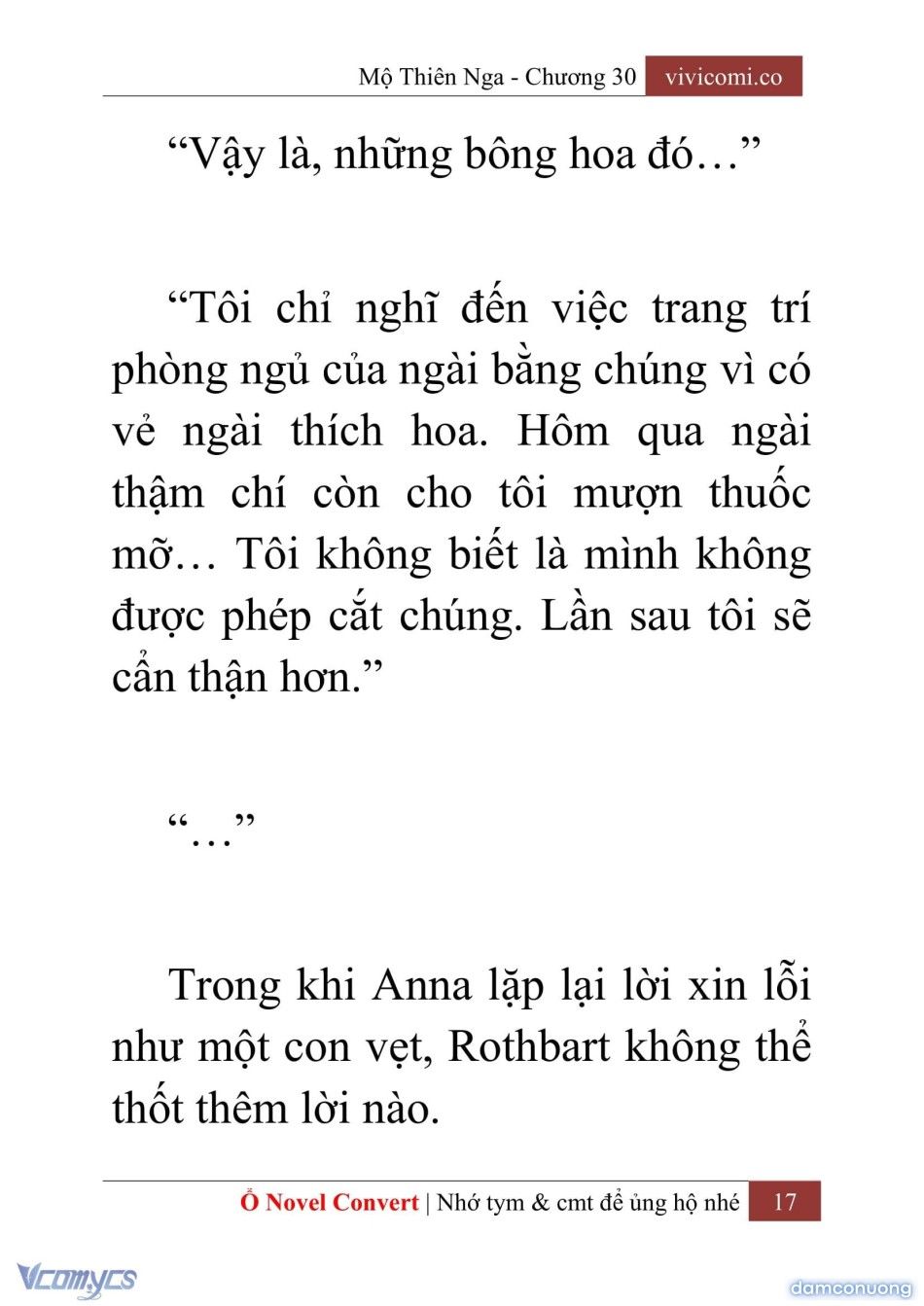 đọc truyện [novel] Mộ Thiên Nga Chương 30 ảnh 20 tại Thiên Thai Truyện