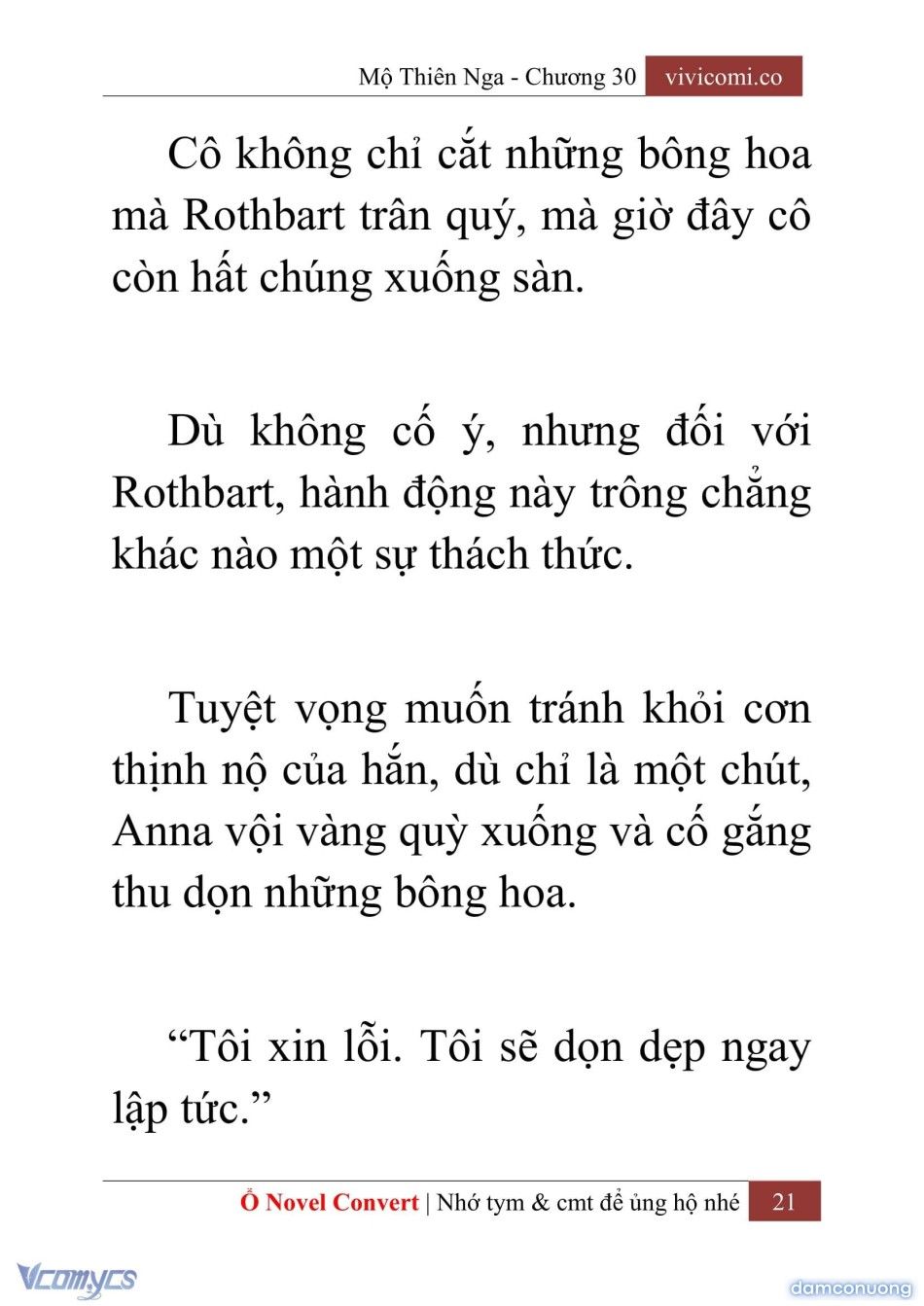 đọc truyện [novel] Mộ Thiên Nga Chương 30 ảnh 24 tại Thiên Thai Truyện