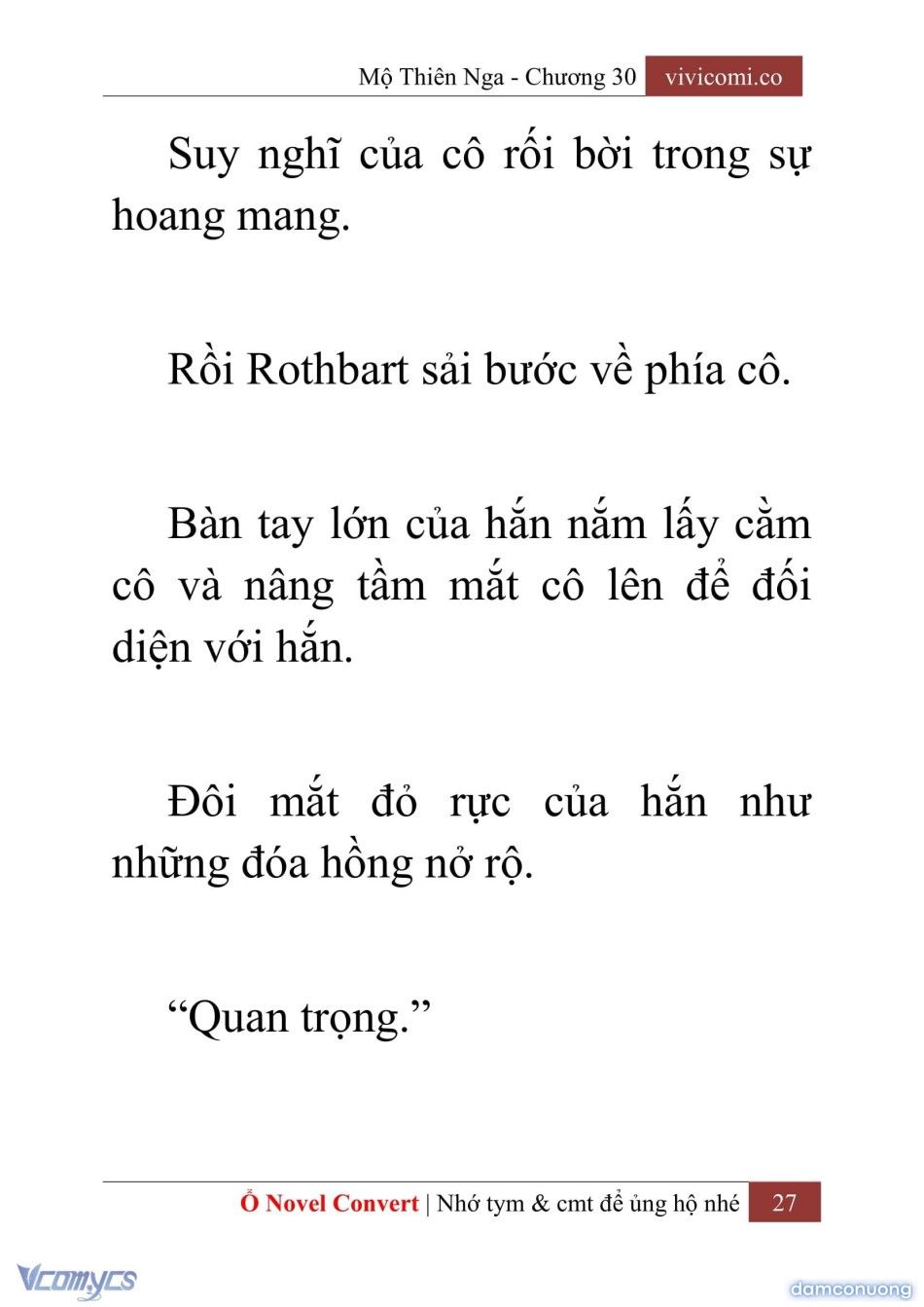 đọc truyện [novel] Mộ Thiên Nga Chương 30 ảnh 30 tại Thiên Thai Truyện