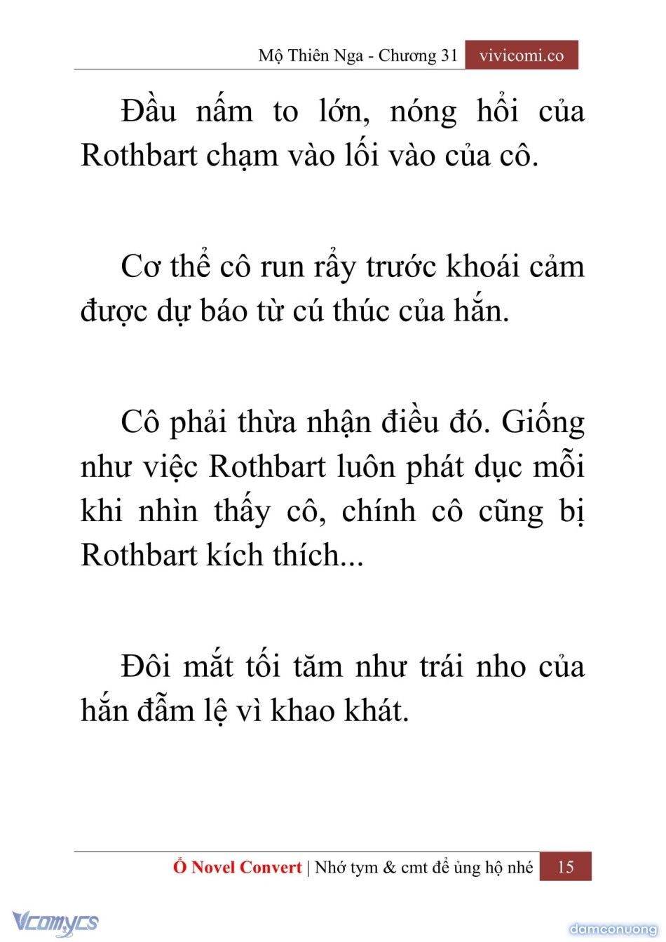 đọc truyện [novel] Mộ Thiên Nga Chương 31 ảnh 18 tại Thiên Thai Truyện