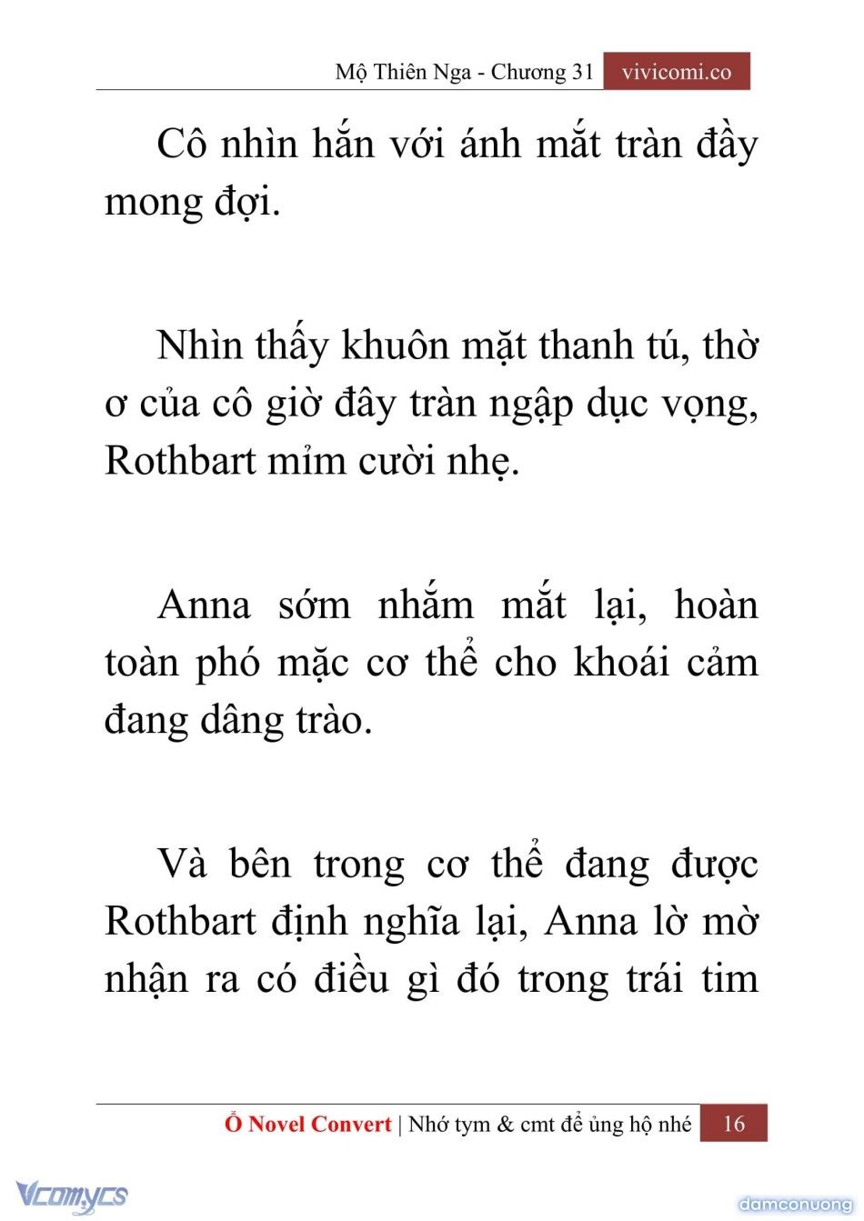 đọc truyện [novel] Mộ Thiên Nga Chương 31 ảnh 19 tại Thiên Thai Truyện
