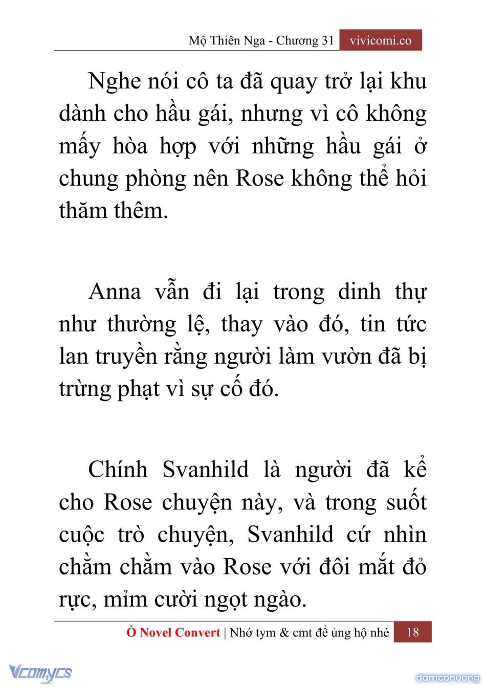 đọc truyện [novel] Mộ Thiên Nga Chương 31 ảnh 21 tại Thiên Thai Truyện