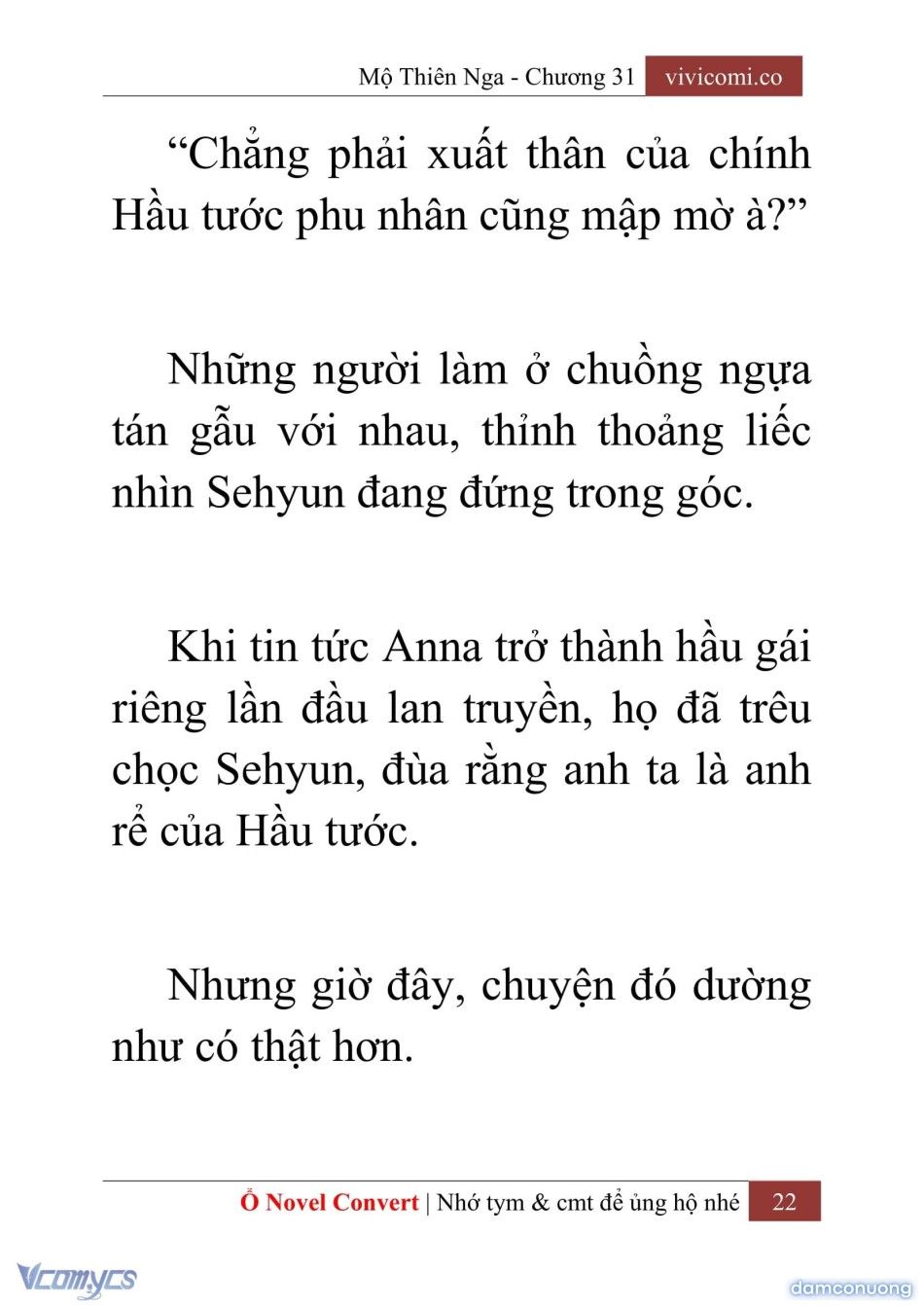 đọc truyện [novel] Mộ Thiên Nga Chương 31 ảnh 25 tại Thiên Thai Truyện