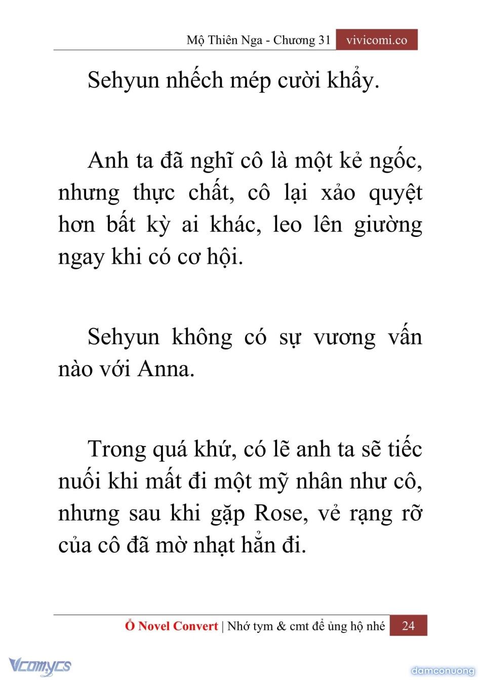 đọc truyện [novel] Mộ Thiên Nga Chương 31 ảnh 27 tại Thiên Thai Truyện