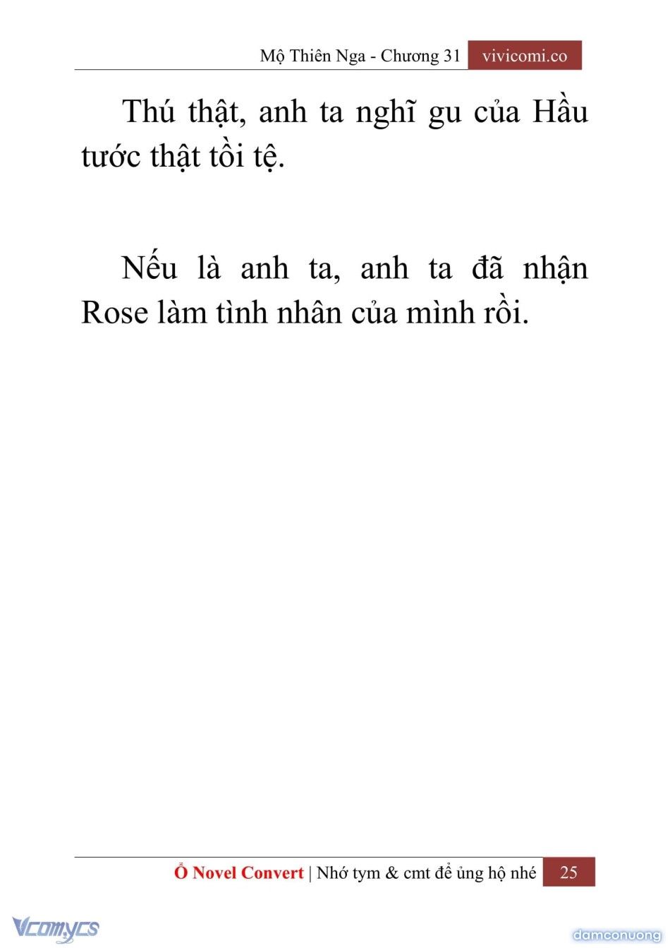 đọc truyện [novel] Mộ Thiên Nga Chương 31 ảnh 28 tại Thiên Thai Truyện