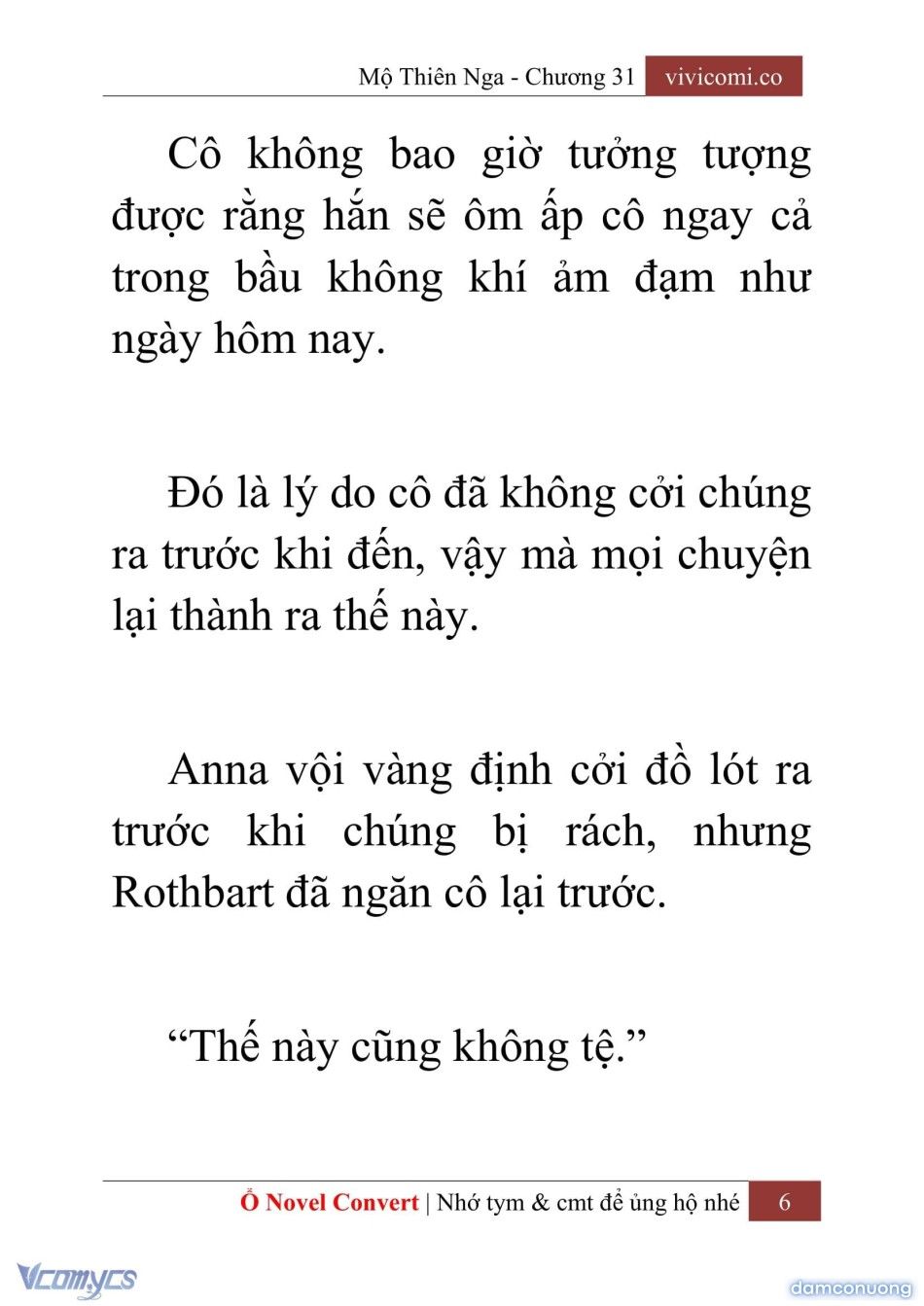 đọc truyện [novel] Mộ Thiên Nga Chương 31 ảnh 9 tại Thiên Thai Truyện
