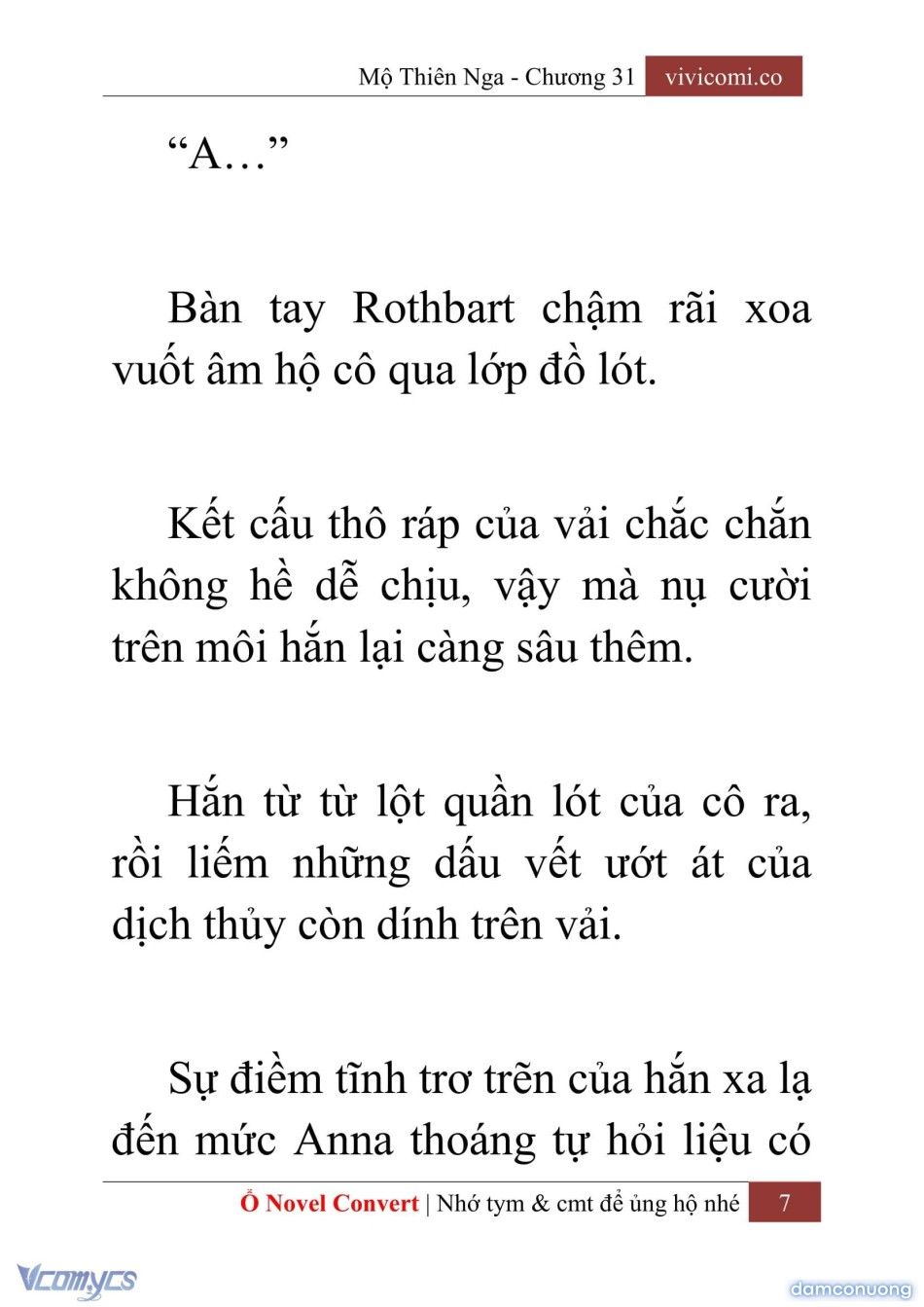 đọc truyện [novel] Mộ Thiên Nga Chương 31 ảnh 10 tại Thiên Thai Truyện