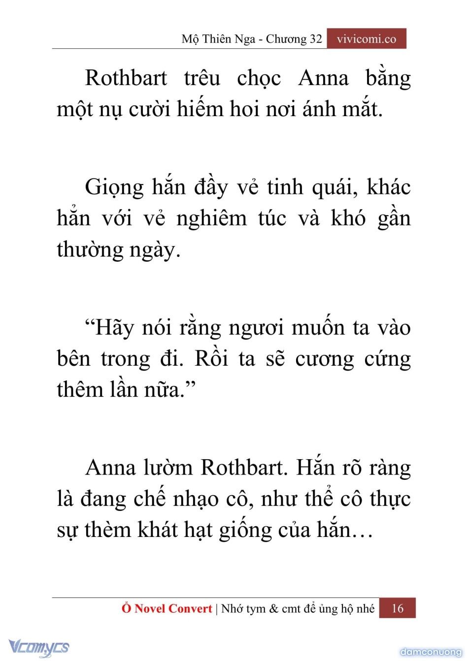 đọc truyện [novel] Mộ Thiên Nga Chương 32 ảnh 19 tại Thiên Thai Truyện