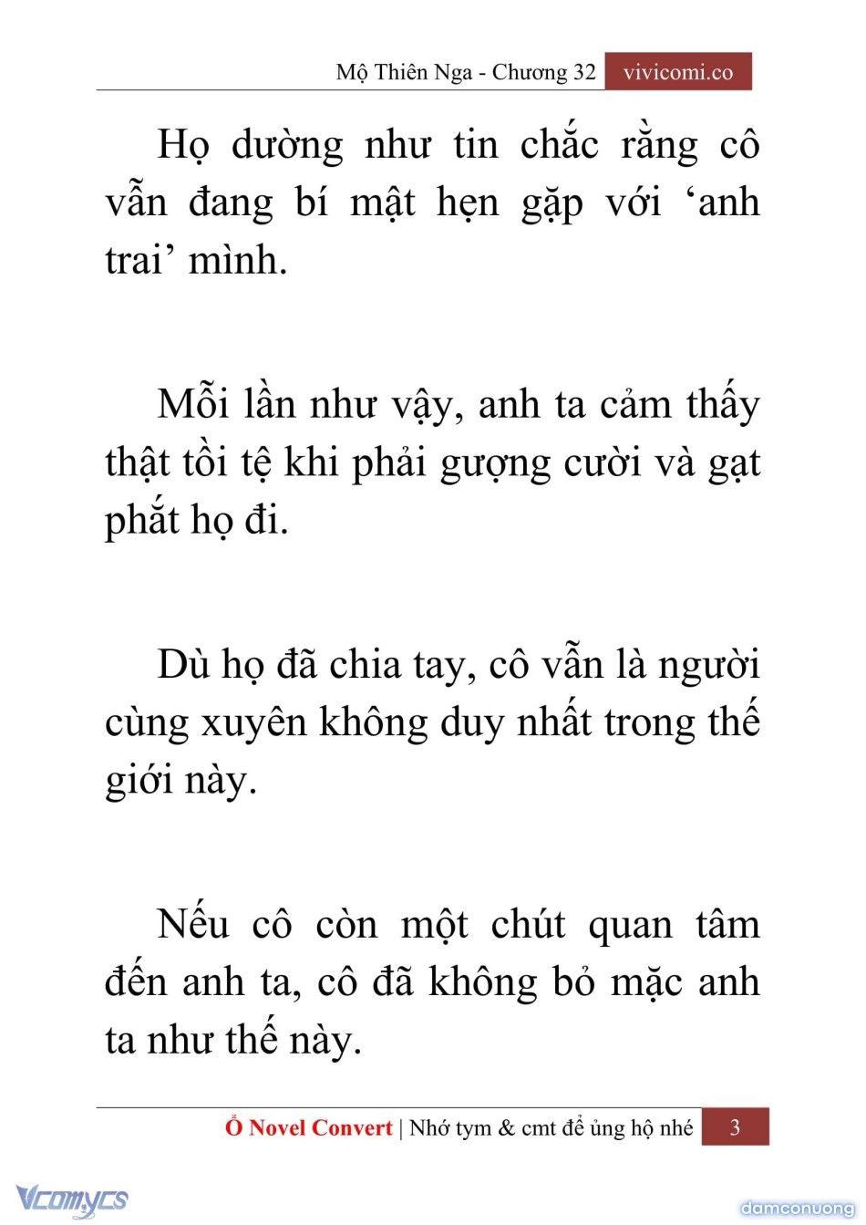 đọc truyện [novel] Mộ Thiên Nga Chương 32 ảnh 6 tại Thiên Thai Truyện