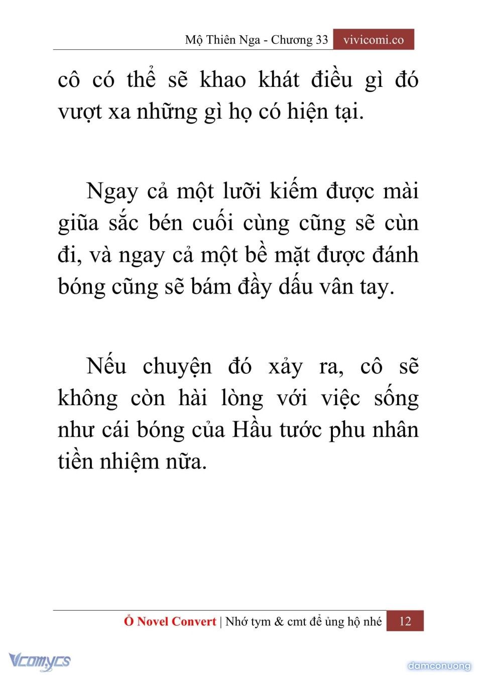 đọc truyện [novel] Mộ Thiên Nga Chương 33 ảnh 15 tại Thiên Thai Truyện