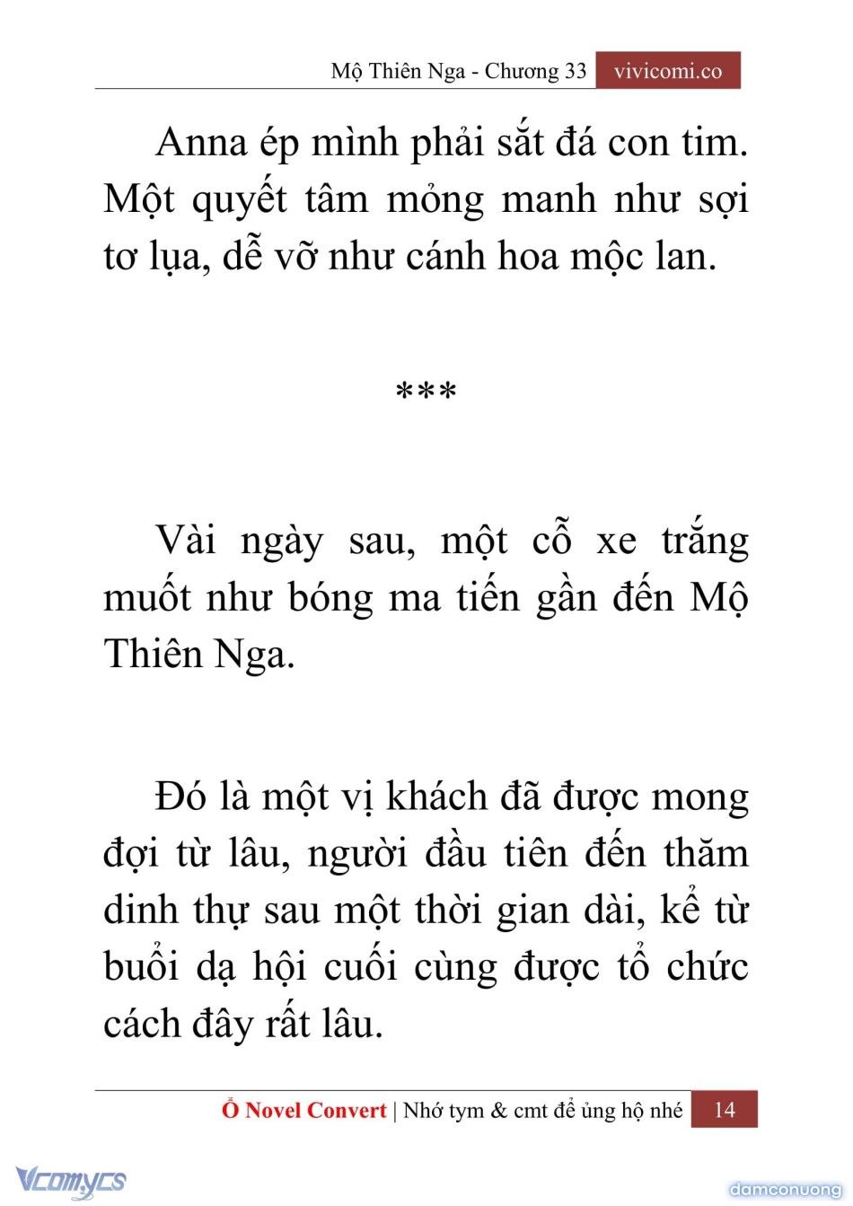 đọc truyện [novel] Mộ Thiên Nga Chương 33 ảnh 17 tại Thiên Thai Truyện