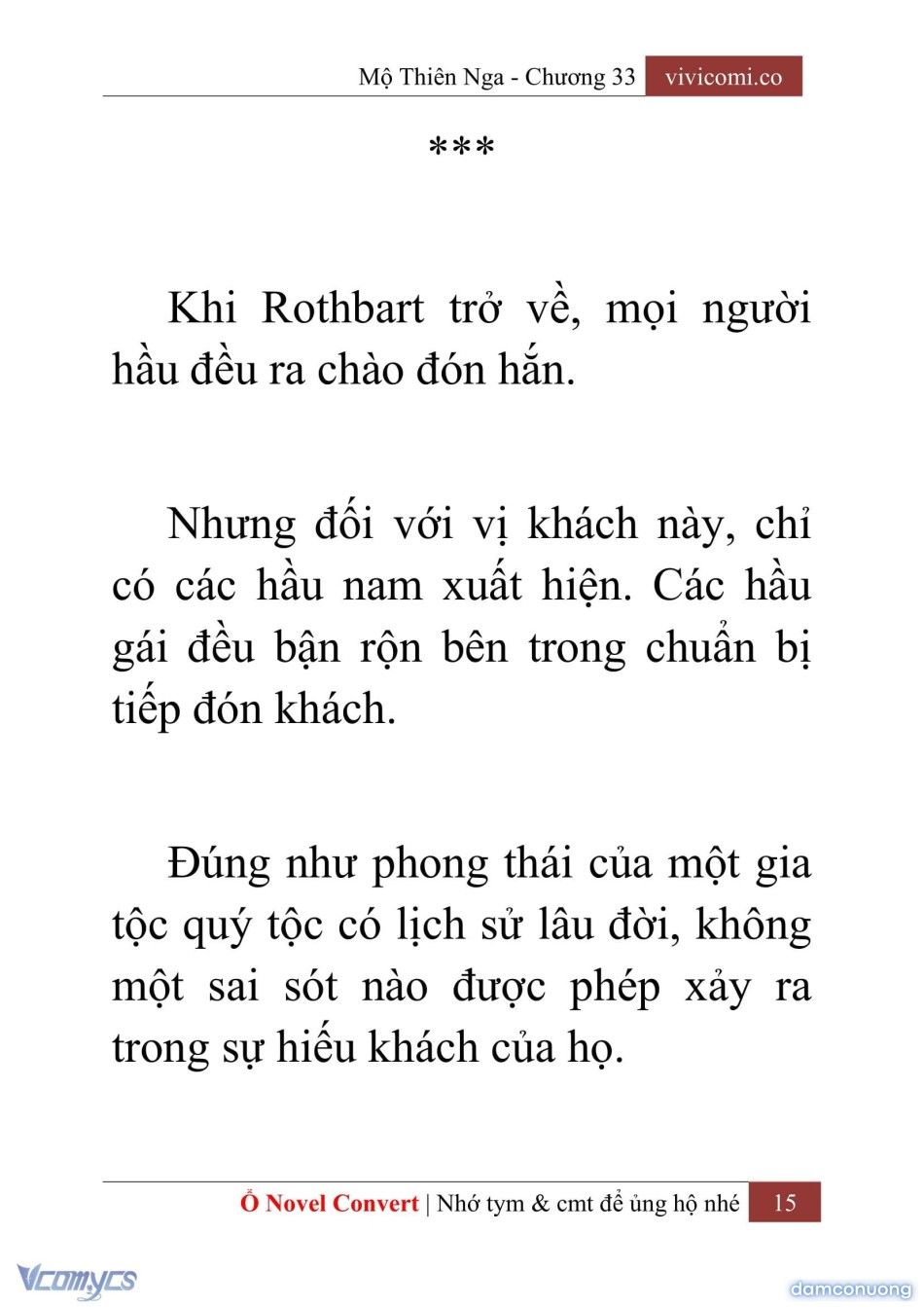 đọc truyện [novel] Mộ Thiên Nga Chương 33 ảnh 18 tại Thiên Thai Truyện