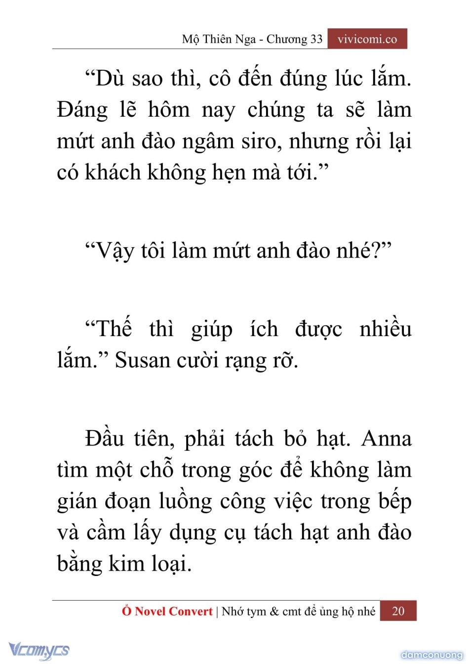 đọc truyện [novel] Mộ Thiên Nga Chương 33 ảnh 23 tại Thiên Thai Truyện