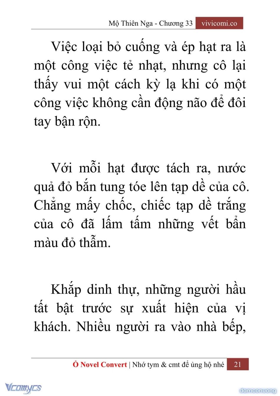 đọc truyện [novel] Mộ Thiên Nga Chương 33 ảnh 24 tại Thiên Thai Truyện