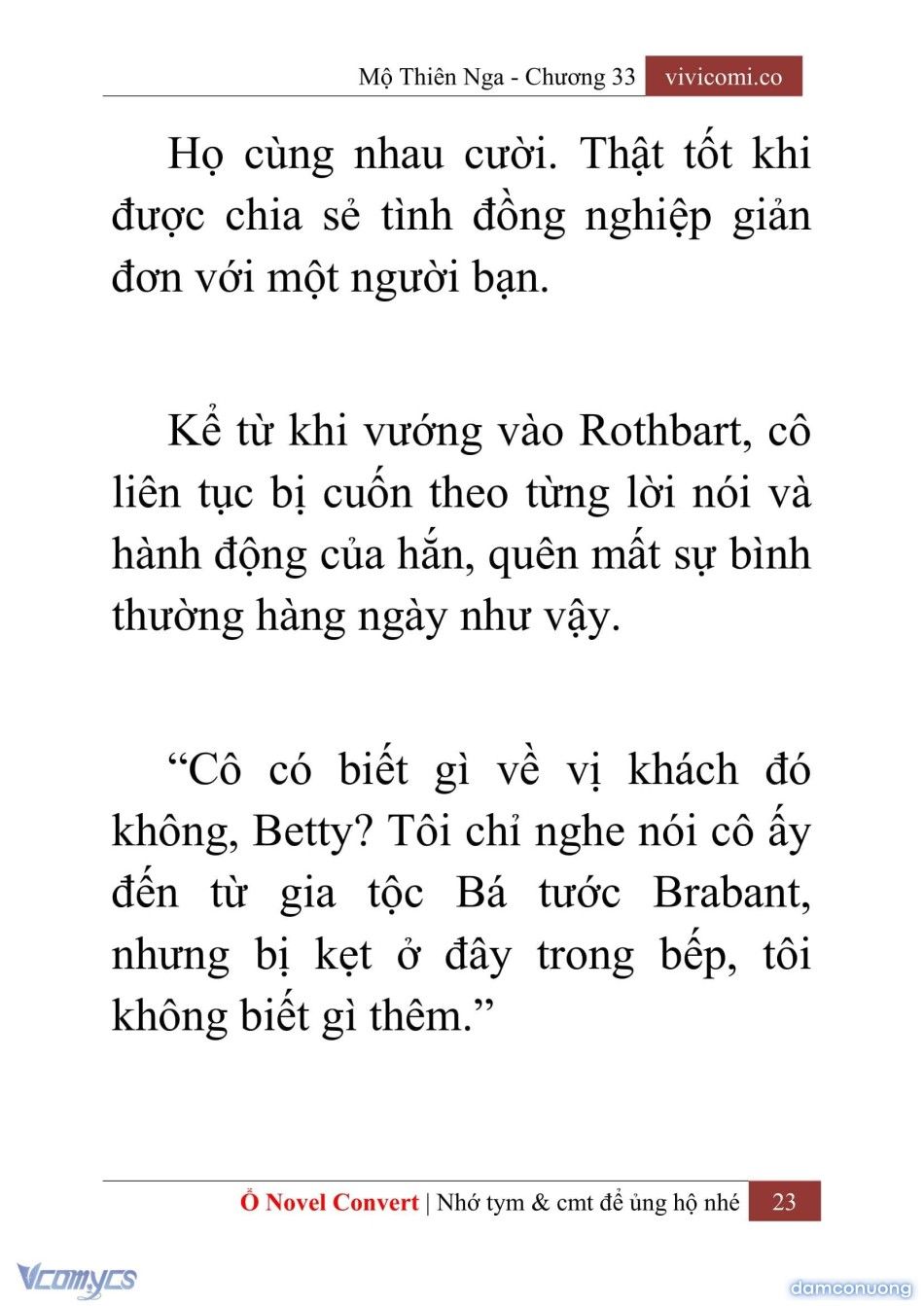 đọc truyện [novel] Mộ Thiên Nga Chương 33 ảnh 26 tại Thiên Thai Truyện
