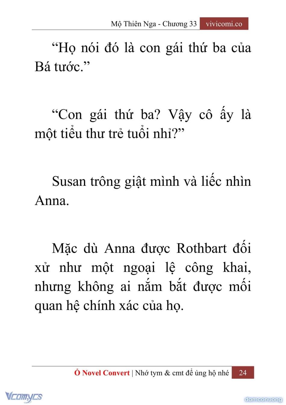 đọc truyện [novel] Mộ Thiên Nga Chương 33 ảnh 27 tại Thiên Thai Truyện