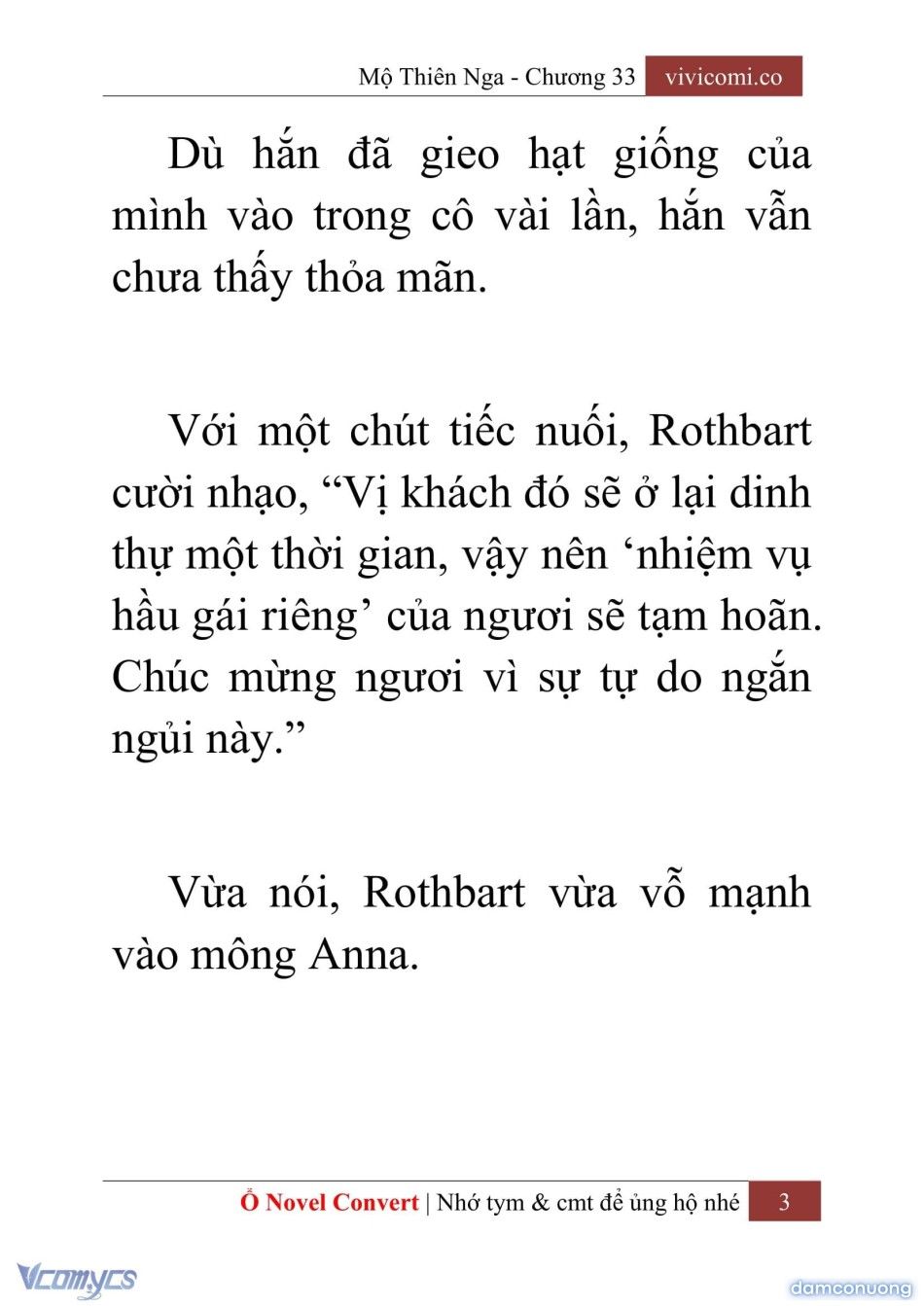 đọc truyện [novel] Mộ Thiên Nga Chương 33 ảnh 6 tại Thiên Thai Truyện