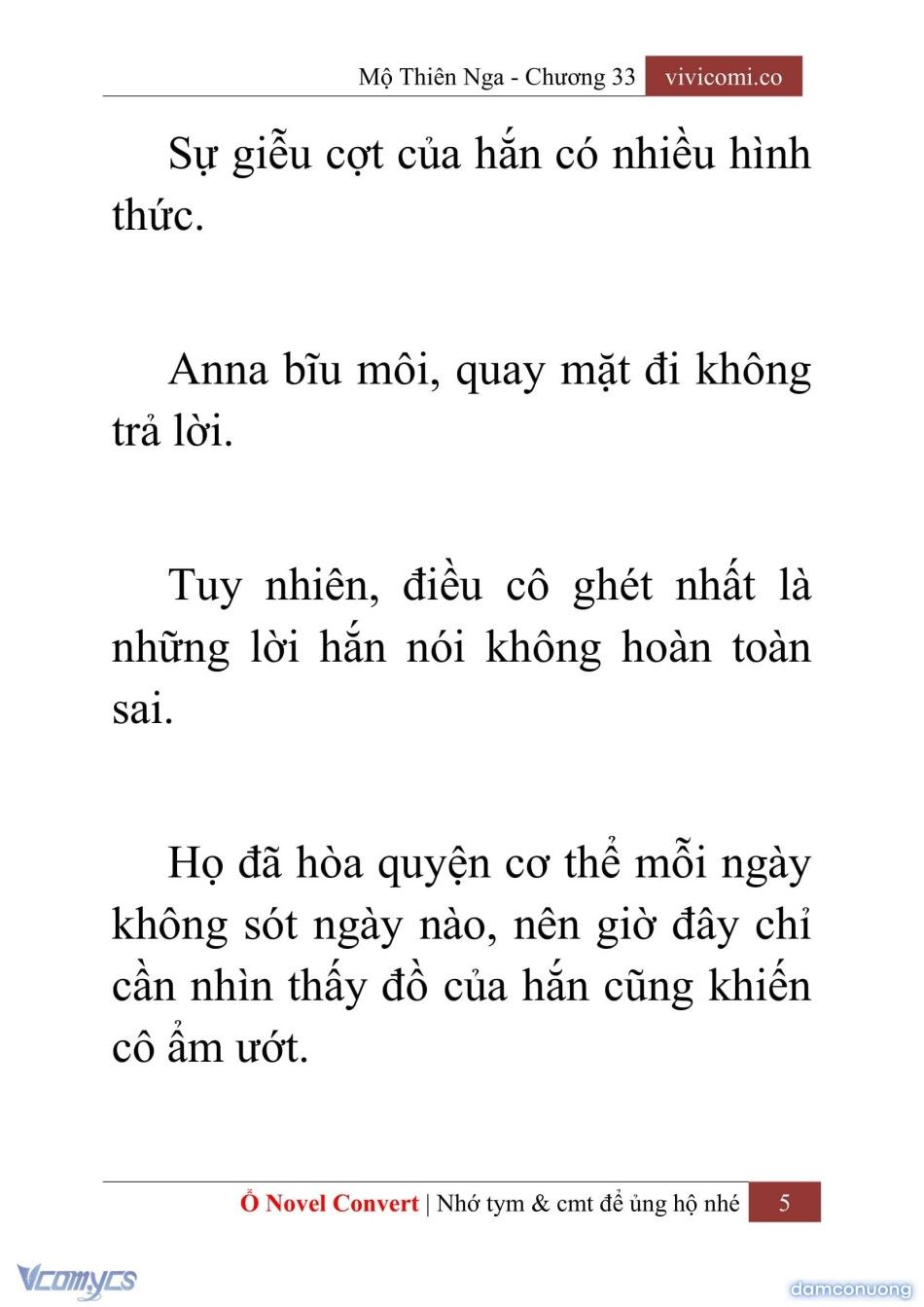 đọc truyện [novel] Mộ Thiên Nga Chương 33 ảnh 8 tại Thiên Thai Truyện