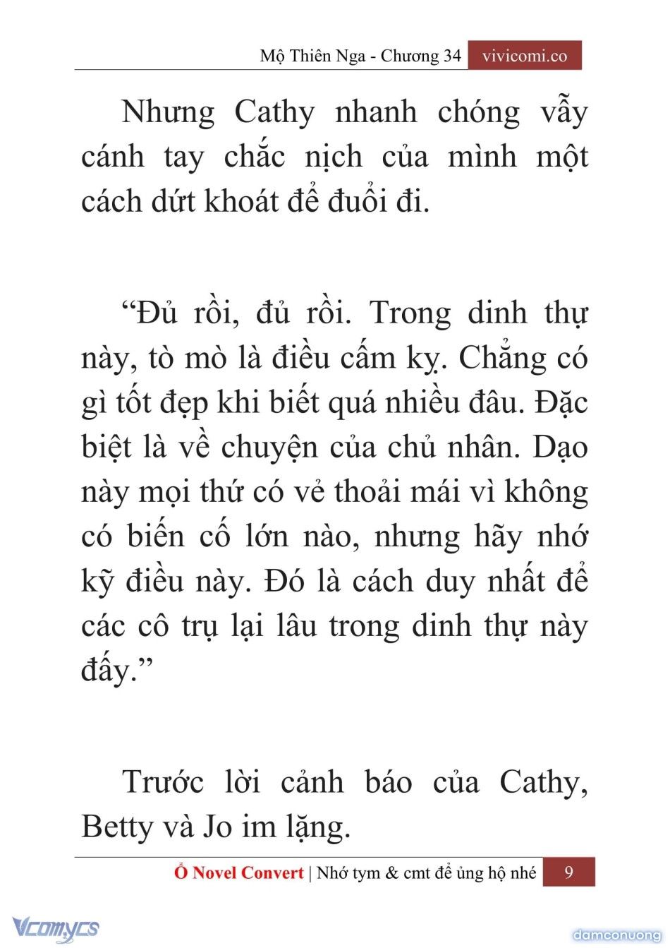 đọc truyện [novel] Mộ Thiên Nga Chương 34 ảnh 12 tại Thiên Thai Truyện