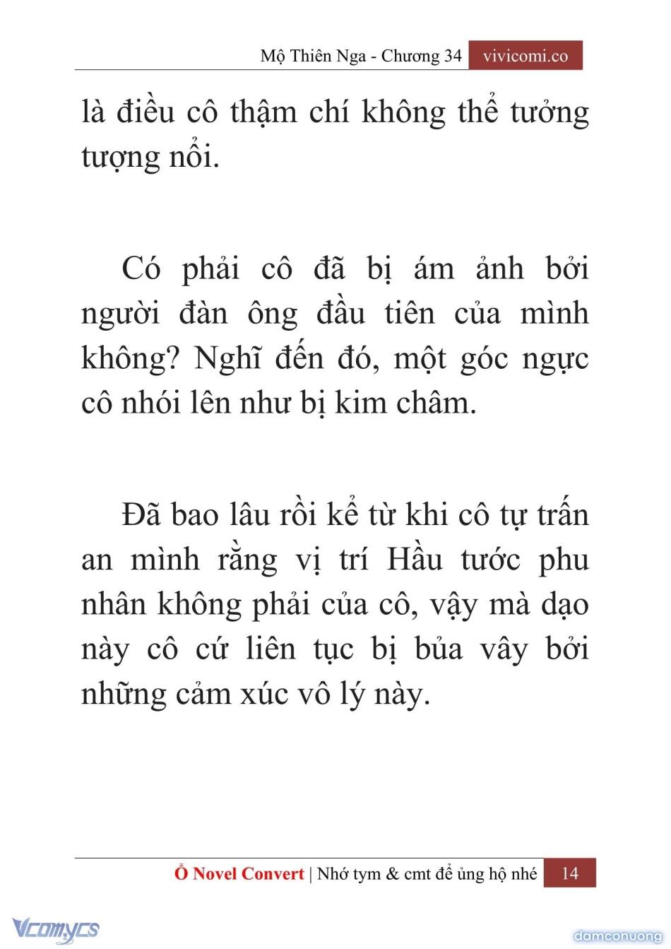 đọc truyện [novel] Mộ Thiên Nga Chương 34 ảnh 17 tại Thiên Thai Truyện