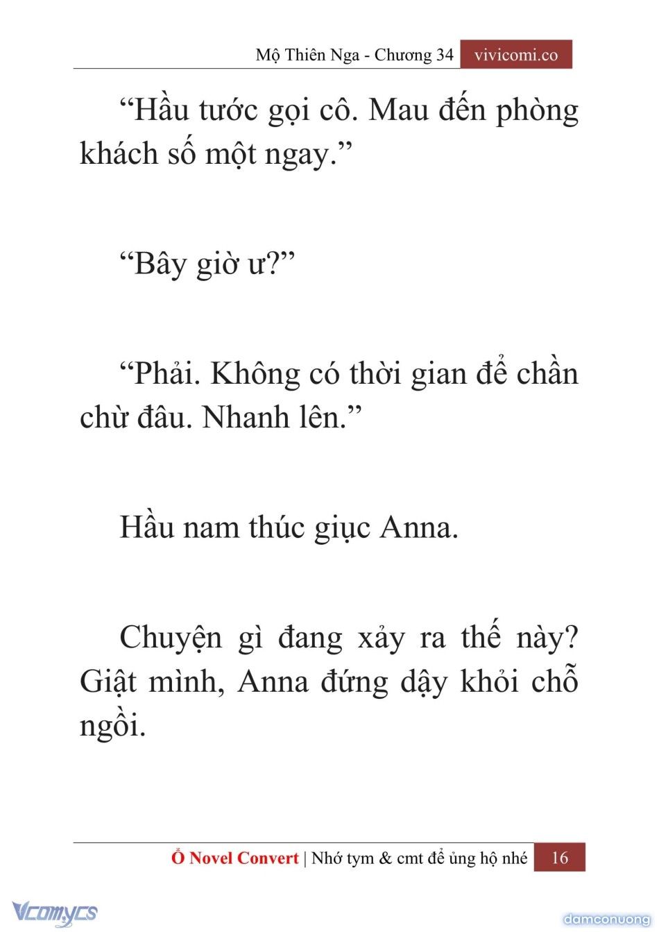đọc truyện [novel] Mộ Thiên Nga Chương 34 ảnh 19 tại Thiên Thai Truyện