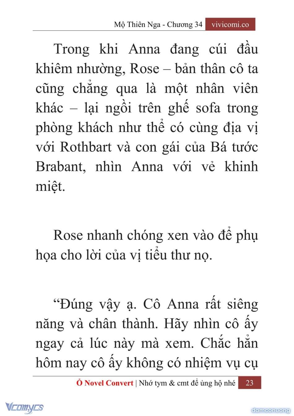 đọc truyện [novel] Mộ Thiên Nga Chương 34 ảnh 26 tại Thiên Thai Truyện