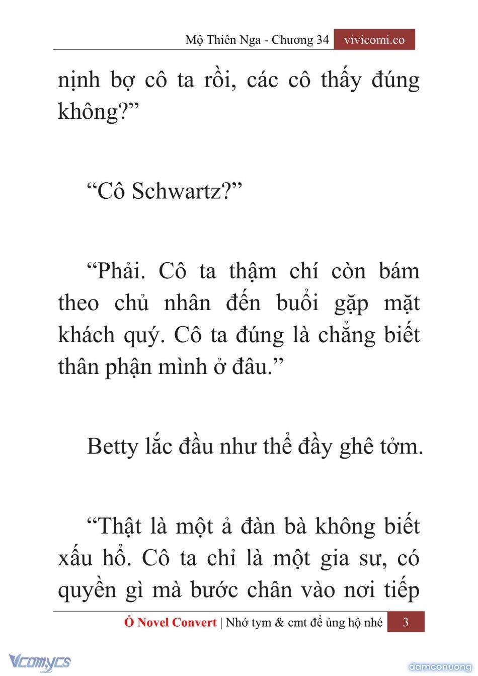 đọc truyện [novel] Mộ Thiên Nga Chương 34 ảnh 6 tại Thiên Thai Truyện