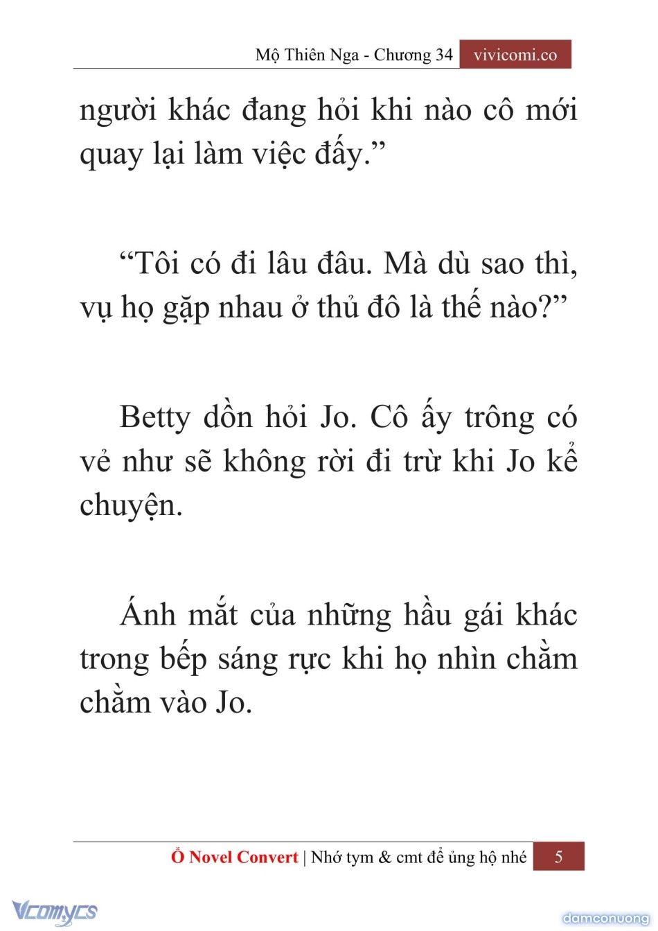 đọc truyện [novel] Mộ Thiên Nga Chương 34 ảnh 8 tại Thiên Thai Truyện