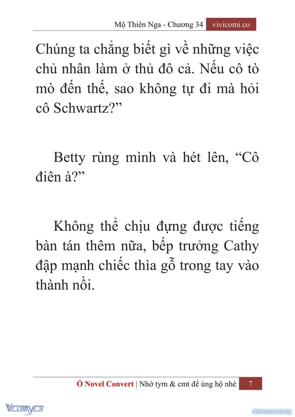 đọc truyện [novel] Mộ Thiên Nga Chương 34 ảnh 10 tại Thiên Thai Truyện