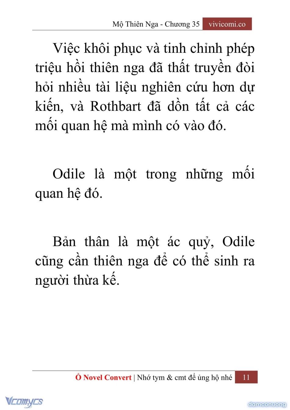 đọc truyện [novel] Mộ Thiên Nga Chương 35 ảnh 14 tại Thiên Thai Truyện