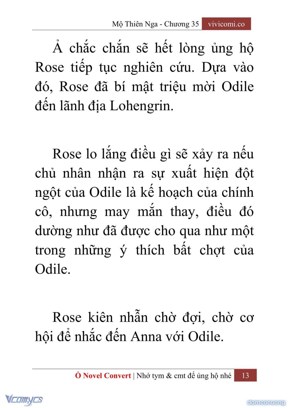 đọc truyện [novel] Mộ Thiên Nga Chương 35 ảnh 16 tại Thiên Thai Truyện