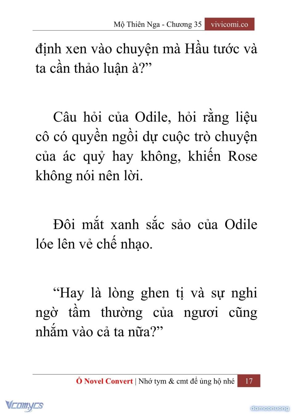 đọc truyện [novel] Mộ Thiên Nga Chương 35 ảnh 20 tại Thiên Thai Truyện
