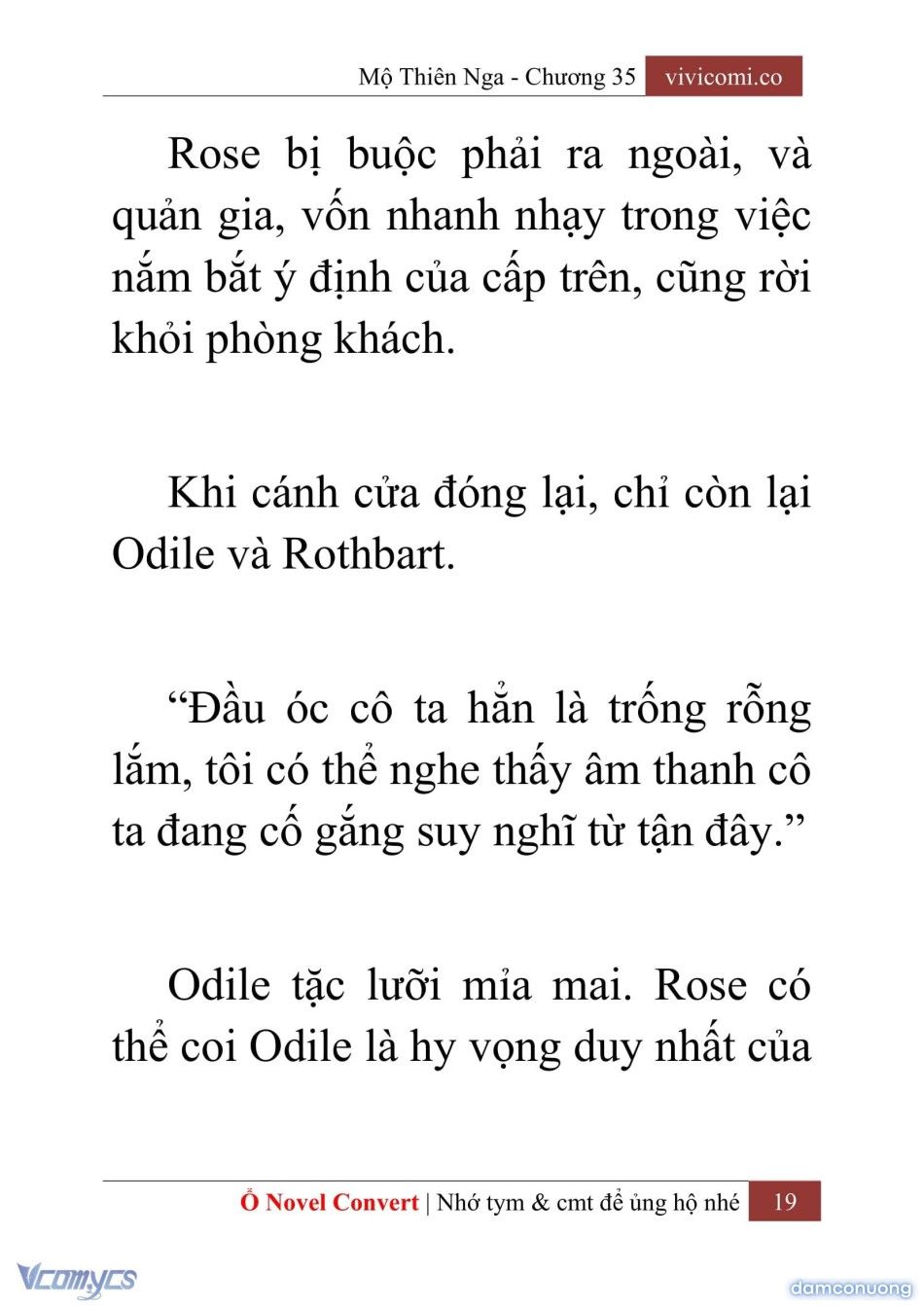 đọc truyện [novel] Mộ Thiên Nga Chương 35 ảnh 22 tại Thiên Thai Truyện