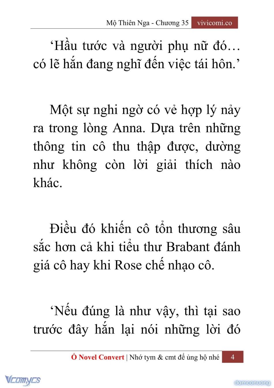 đọc truyện [novel] Mộ Thiên Nga Chương 35 ảnh 7 tại Thiên Thai Truyện