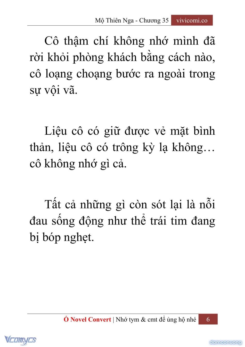 đọc truyện [novel] Mộ Thiên Nga Chương 35 ảnh 9 tại Thiên Thai Truyện